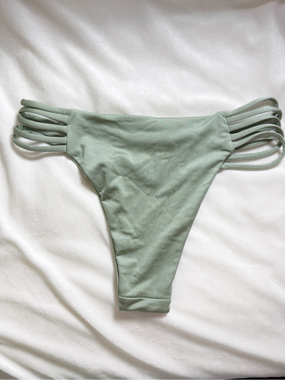 Buffbunny Collection Twisted Bikini Bottom Mojito Green Medium